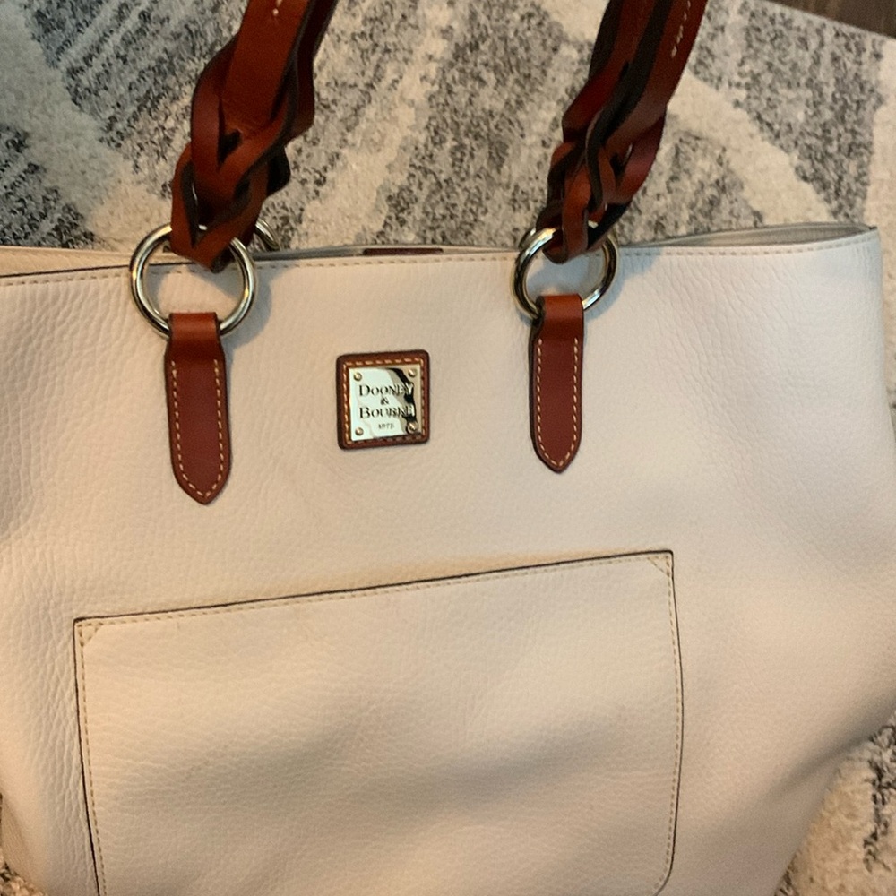 Dooney & Bourke leather pebble grain Tammy Tote